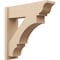 Ekena Millwork 8-in W x 28-in D x 28-in H Balboa Trad Rough Cedar Woodgrain TimberThane Outlooker, Primed Tan OUTUR080X28X28BOA04RCPR - alternate 1